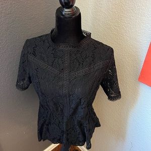 Tobrief lace top.  Size M.